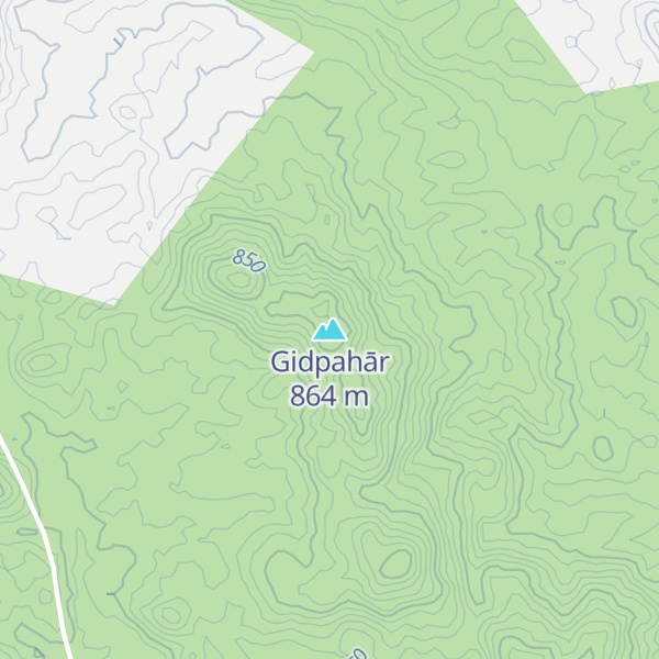 Map of Gidpahār