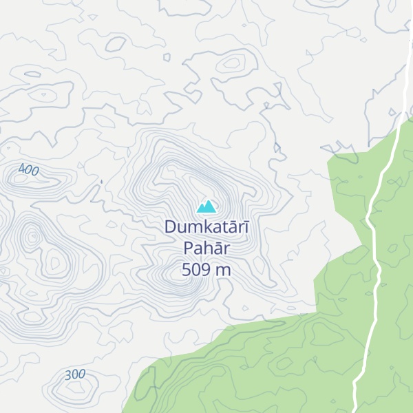 Map of Dumkatārī Pahār