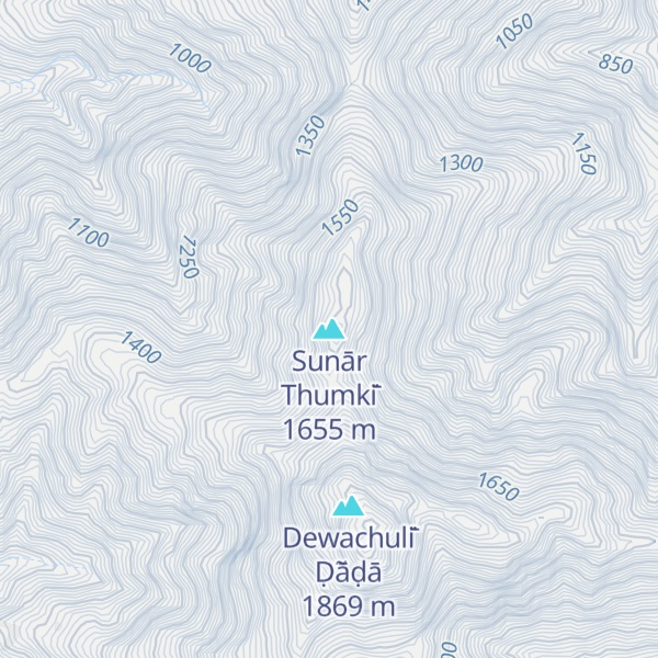 Map of Sunār Thumki̇̄