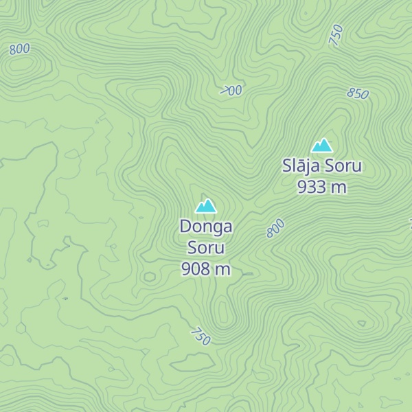 Map of Donga Soru