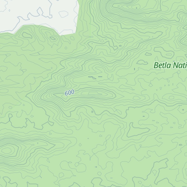 Map of Bāns Pahār
