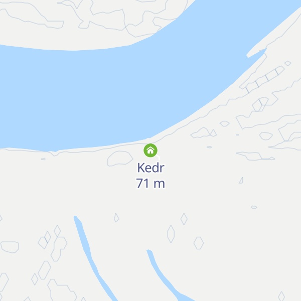 Map of Kedr