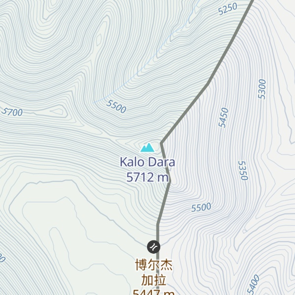 Map of Kalo Dara
