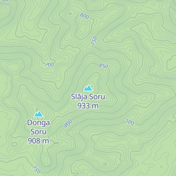Map of Slāja Soru