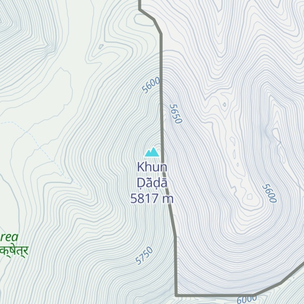 Map of Khun Ḍā̃ḍā