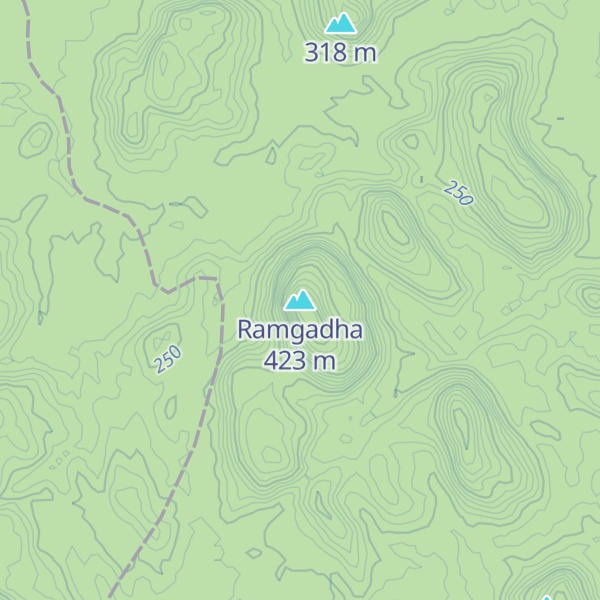 Map of Ramgadha