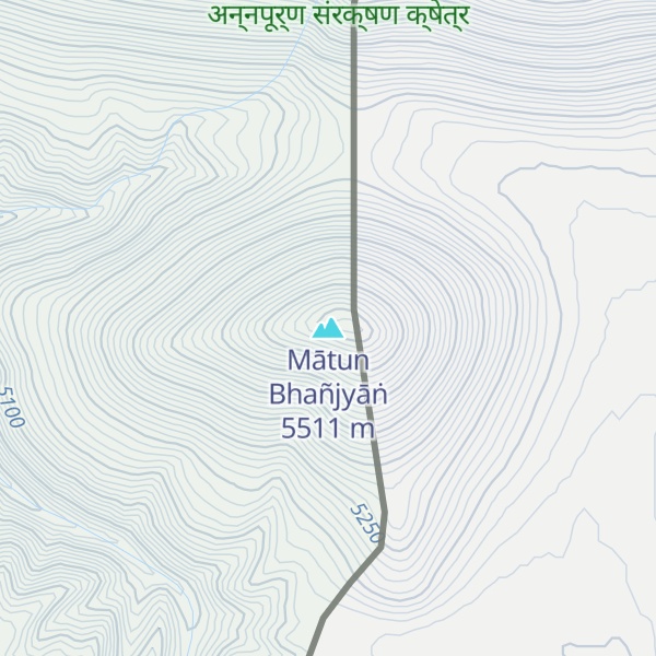 Map of Mātun Bhañjyāṅ
