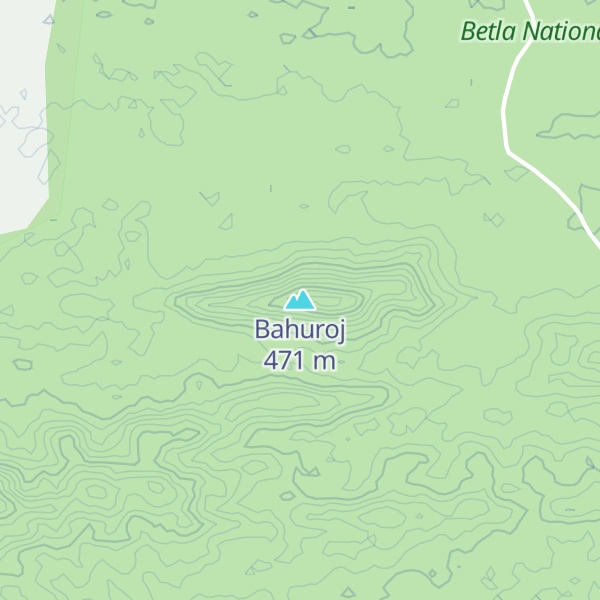 Map of Bahuroj