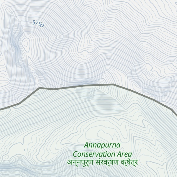 Map of Dāmodar Himāl