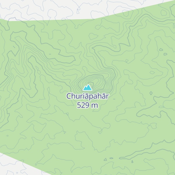 Map of Churiāpahār