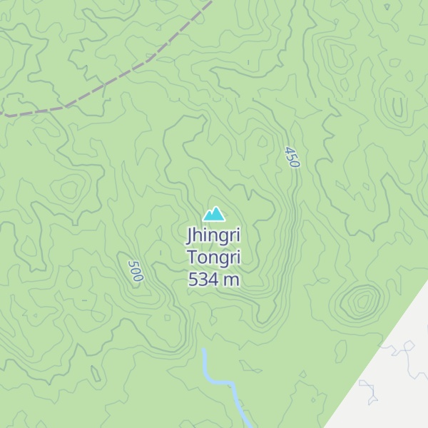 Map of Jhingri Tongri