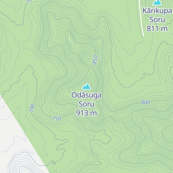 Map of Odāsuga Soru