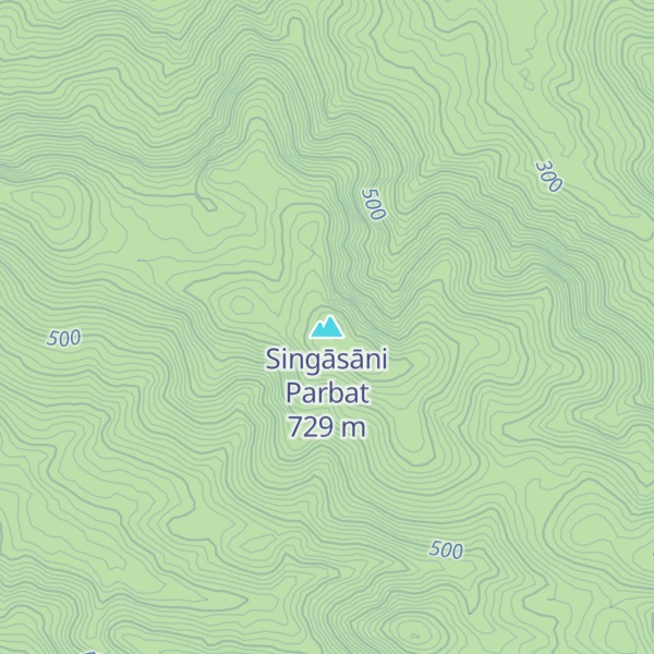 Map of Singāsāni Parbat