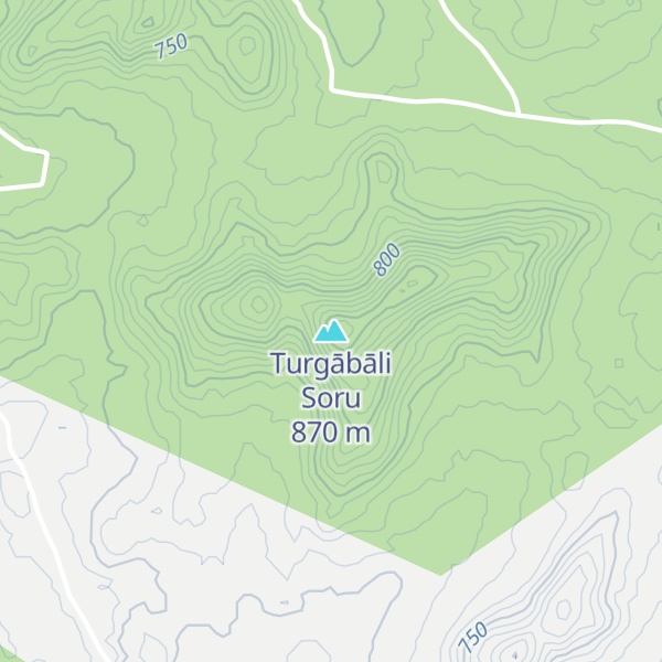 Map of Turgābāli Soru