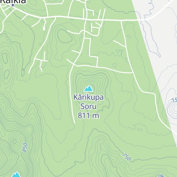 Map of Kārikupa Soru