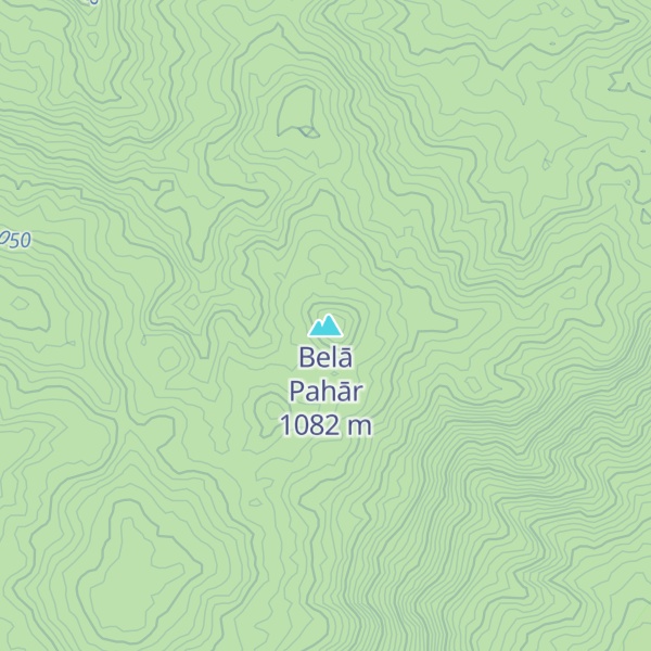 Map of Belā Pahār