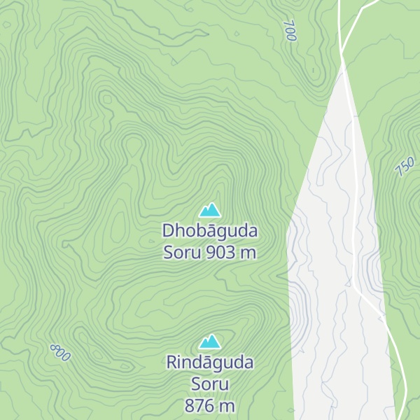 Map of Dhobāguda Soru