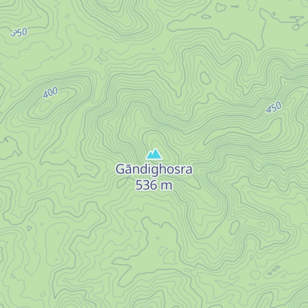 Map of Gāndighosra