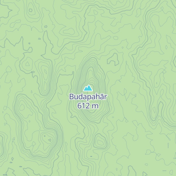 Map of Budapahār