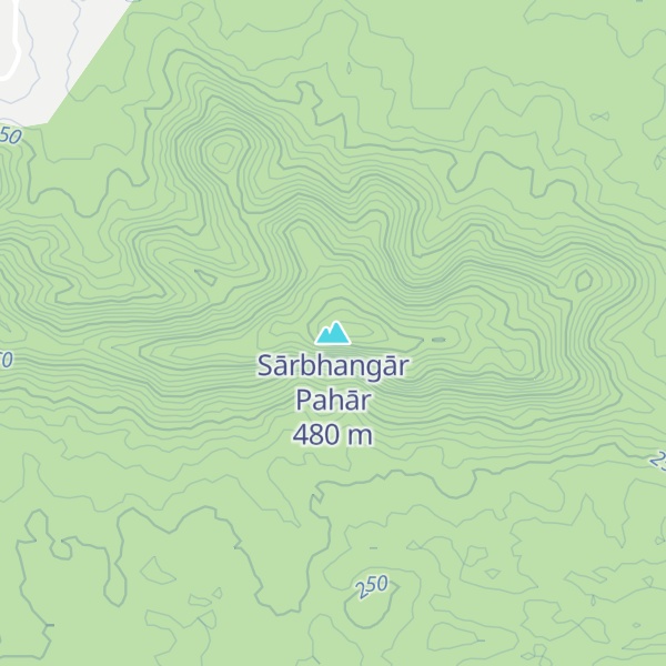 Map of Sārbhangār Pahār