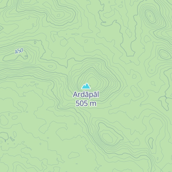 Map of Ardāpāl