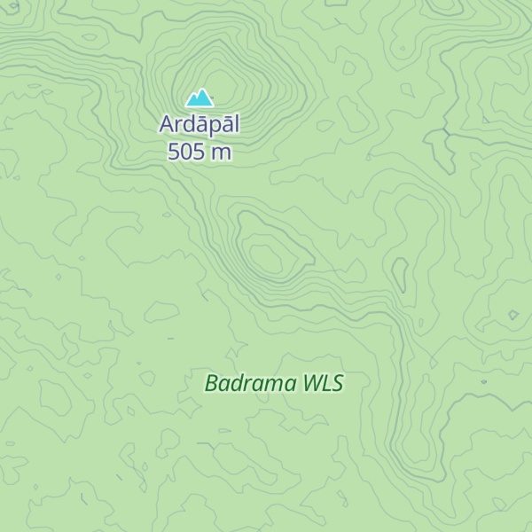 Map of Sātparlia Parbat