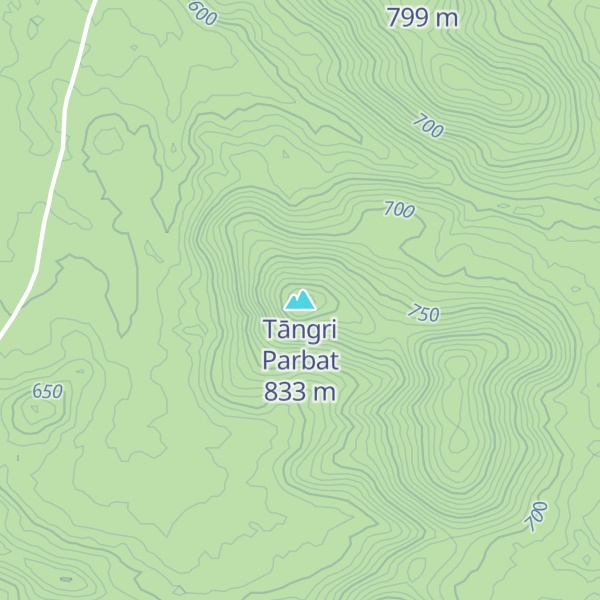 Map of Tāngri Parbat