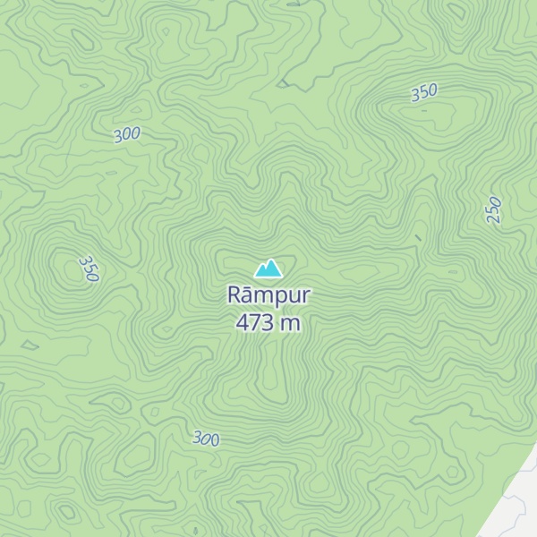 Map of Rāmpur