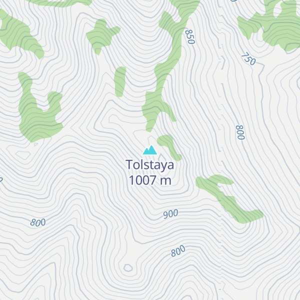 Map of Tolstaya