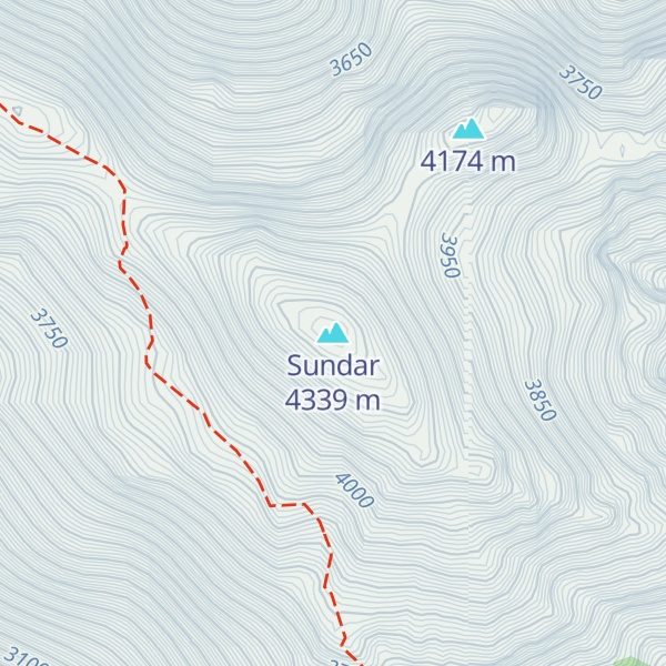 Map of Sundar