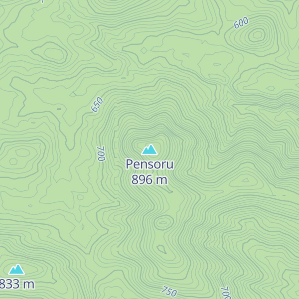 Map of Pensoru