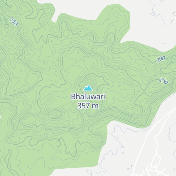 Map of Bhaluwari