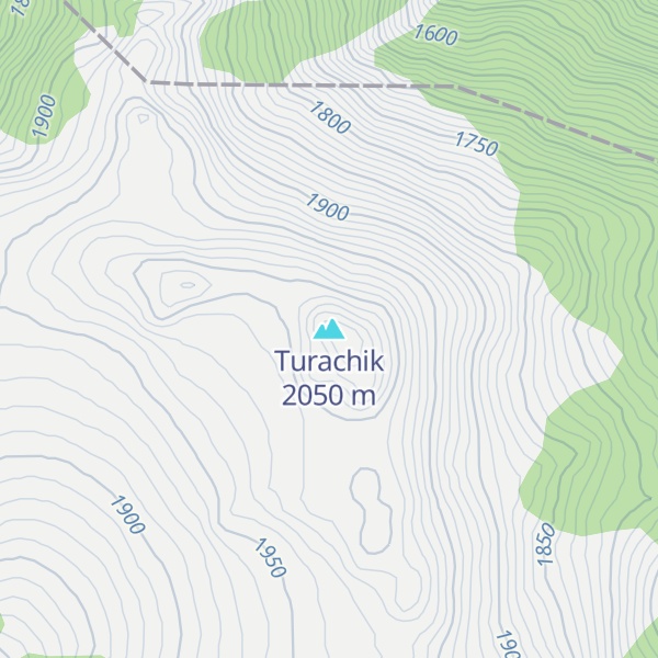 Map of Turachik