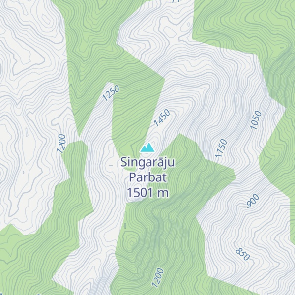 Map of Singarāju Parbat
