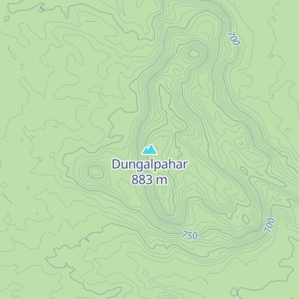 Map of Dungalpahar
