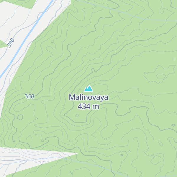 Map of Malinovaya