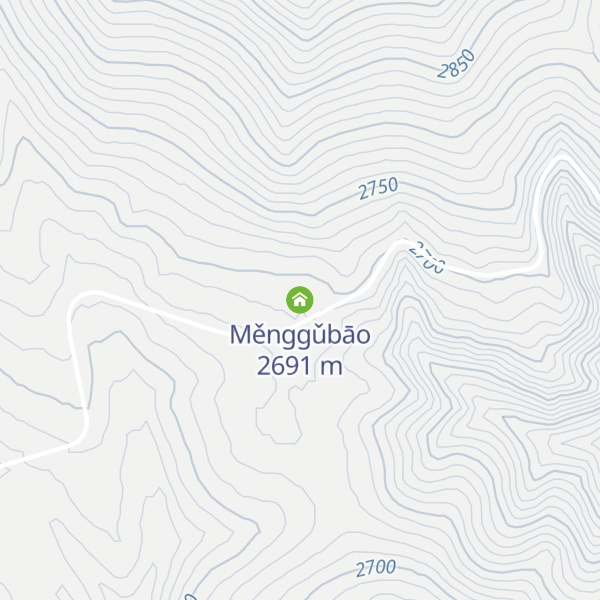 Map of Měnggǔbāo