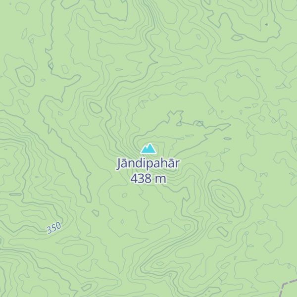 Map of Jāndipahār