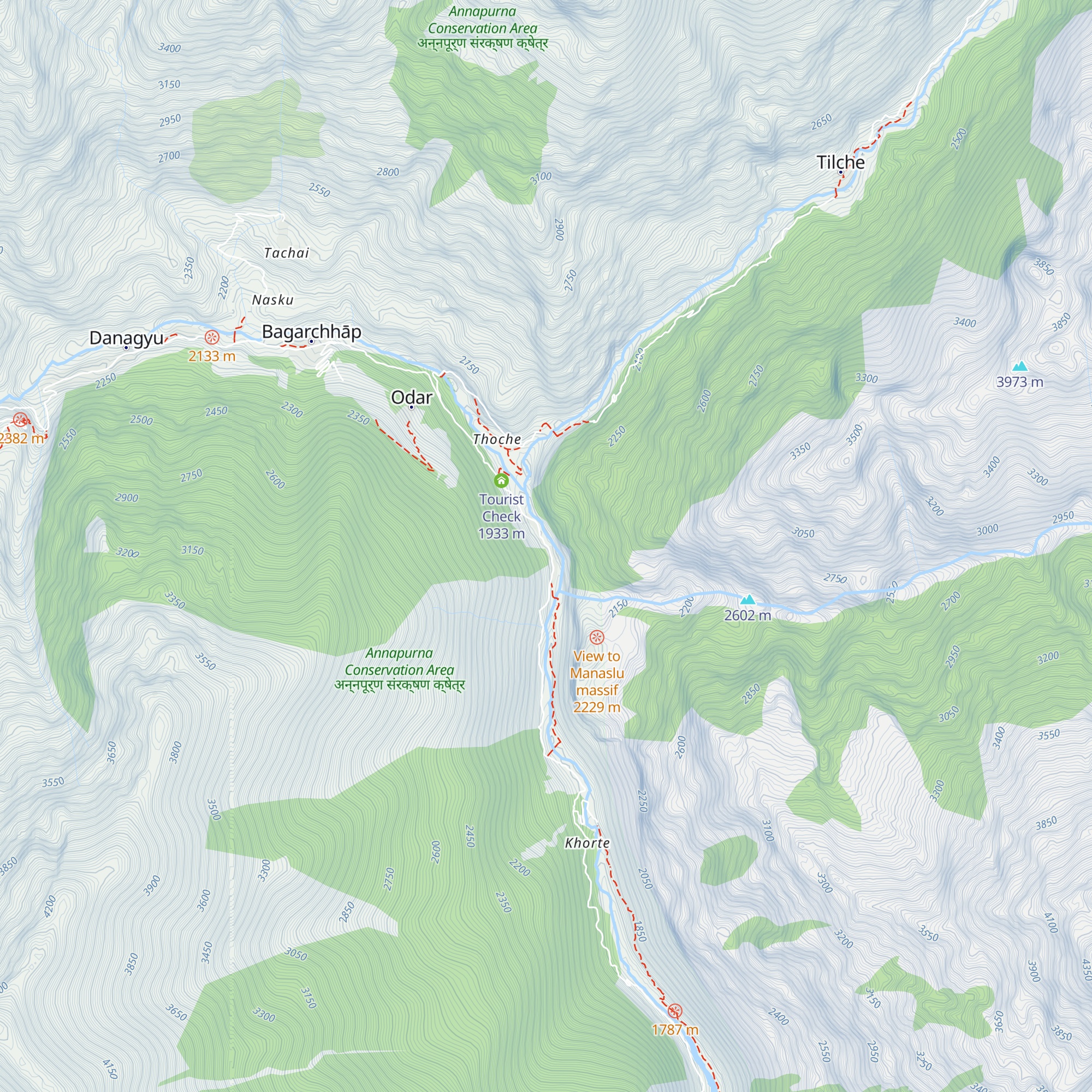 Hayat Gesthouse map