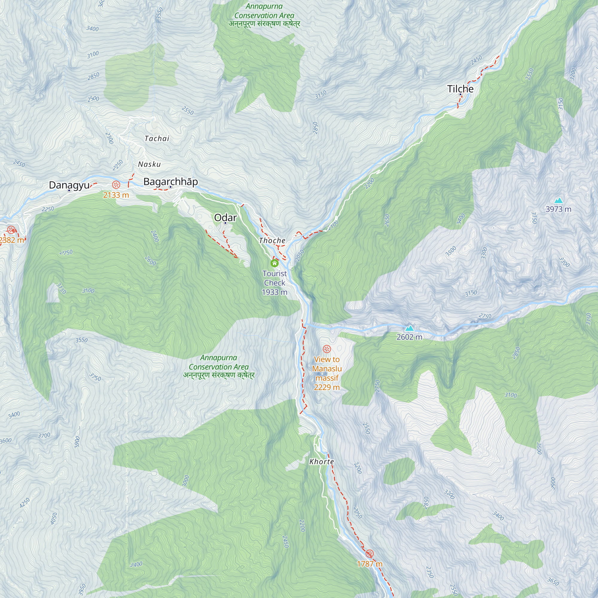 Hayat Gesthouse map