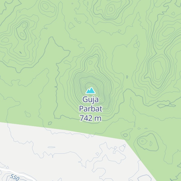 Map of Guja Parbat