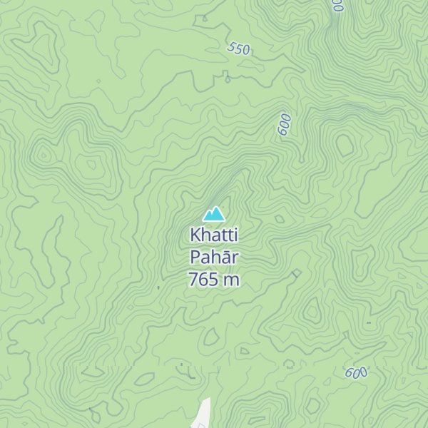 Map of Khatti Pahār
