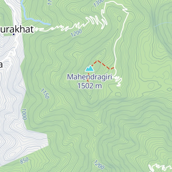 Map of Jagarnath point