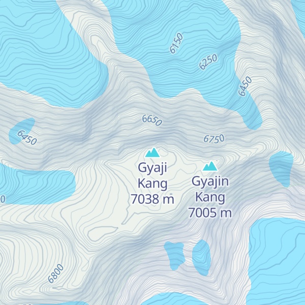 Map of Gyaji Kang