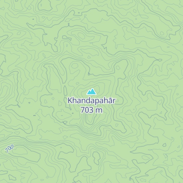 Map of Khandapahār