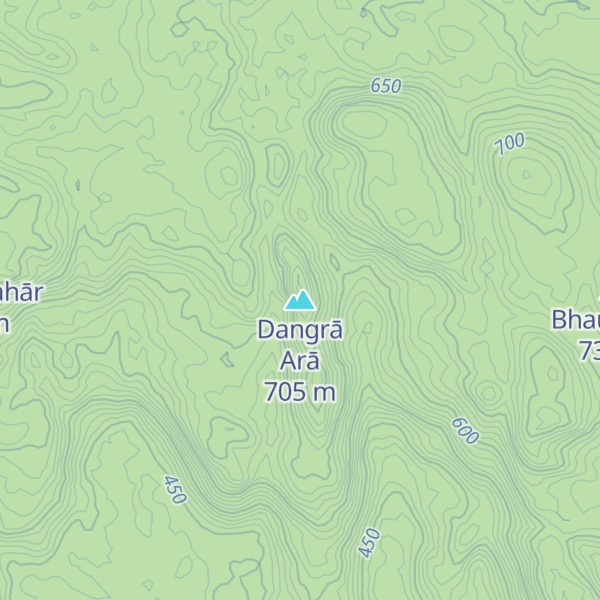 Map of Dangrā Arā