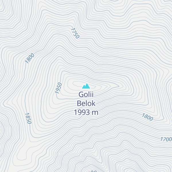 Map of Golii Belok