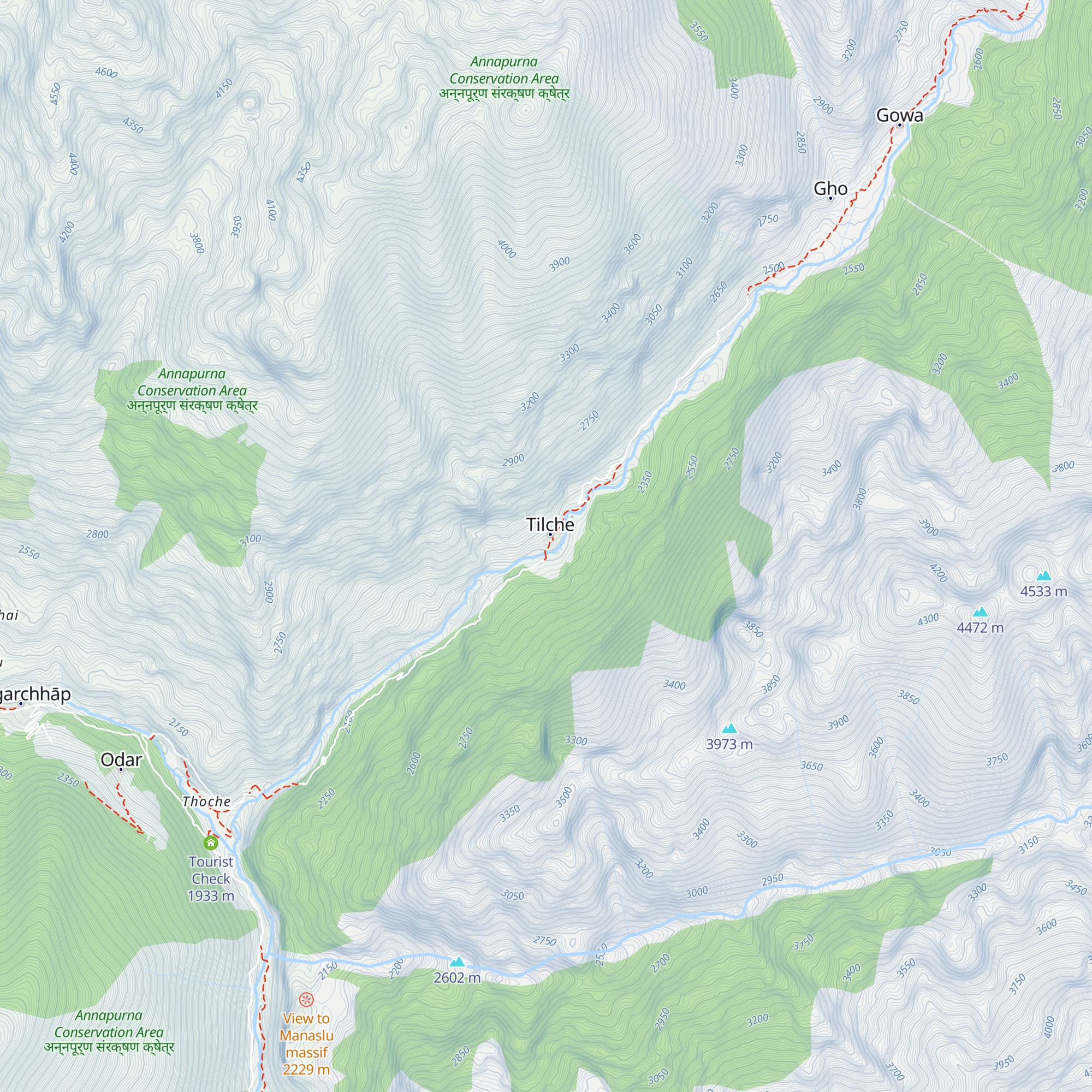 Hotel Tilche map