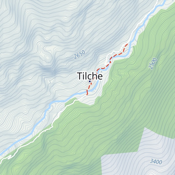 Map of Hotel Tilche