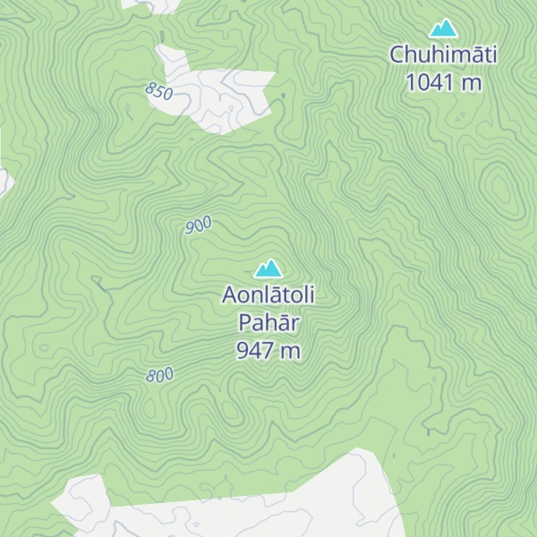 Map of Aonlātoli Pahār